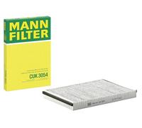 MANN-FILTER Cabin Air Filter CUK 3054 – Activated Carbon Pollen Filter 302 x 31 mm