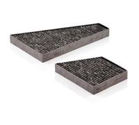 MANN-FILTER Cabin Air Filter CUK 35 000-2 Activated Carbon Set of 2 for VW Bentley