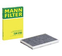 MANN-FILTER Pollen filter Activated Carbon Filter CUK 3780 Filter, interior air,Cabin filter MERCEDES-BENZ,A-Klasse (W168),VANEO (414)