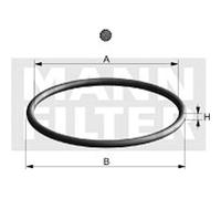 MANN-FILTER Gaskets DI 007-00 Seal, oil filter BMW,WIESMANN,ALPINA,3 Limousine (E46),5 Limousine (E60),5 Touring (E61),5 Limousine (E39)