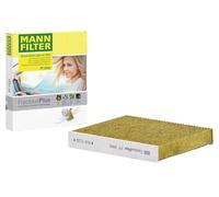Cabin filter behind the glove compartment FP 2442 MANN-FILTER for SAAB OPEL