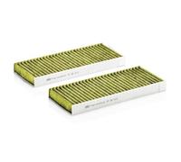 MANN-FILTER FP 26 013-2 Cabin Air Filter - FreciousPlus Biofunctional Pollen Filter - (set of 2) for Cars + Transporters