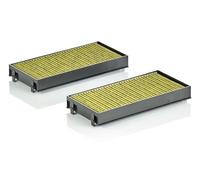 Cabin filter Activated Carbon Filter with polyphenol FP 2941-2 MANN-FILTER