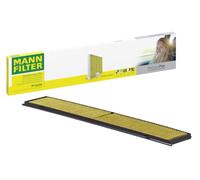 Cabin filter Eng.compart. middle, below plenum chamber cover FP 8430 MANN-FILTER