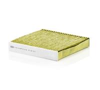 Cabin filter below the middle console Activated Carbon Filter with polyphenol