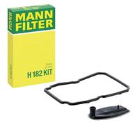 MANN-FILTER H 182 KIT Hydraulic Transmission Filter - CARS + TRANSPORTERS, Yellow