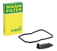 MANN-FILTER H 182 KIT Hydraulic Transmission Filter - CARS + TRANSPORTERS, Yellow