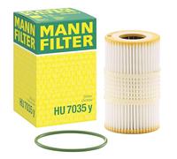 MANN Filter HU7035Y Oil Filter 64mm ⌀ Fits Audi A4 A5 A6 A6 Allroad A7 A8 Q7