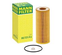 Oil filter Filter Insert HU 721/4 x MANN-FILTER for BMW X3 7 3 Coupe 5 3 X5 6 X6