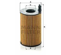 Oil filter Filter Insert HU 8005 z MANN-FILTER for PORSCHE AUDI VW