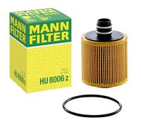 Oil filter Filter Insert HU 8006 z MANN-FILTER for FIAT ALFA ROMEO OPEL SUZUKI