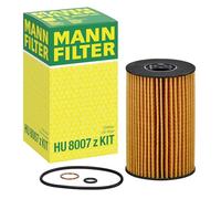 MANN-FILTER, HU 8007 z KIT Oil Filter | For Passenger Cars, Highest Filtration Performance, Engine Protection, High Quality Sealing, True OE Engineering