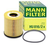 MANN-FILTER HU 816/2 x Oil Filter - CARS + TRANSPORTERS, Yellow