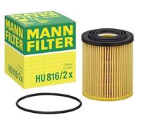 MANN-FILTER HU 816/2 x Oil Filter - CARS + TRANSPORTERS, Yellow