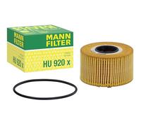 MANN-FILTER HU 920 x Oil Filter - CARS + TRANSPORTERS | For cars, high filtration performance, optimal engine protection, high-quality seal, genuine OE technology