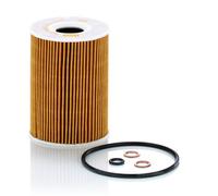 MANN HU926/5X Oil Filter With Gasket/Seal 108mm Height For BMW 5 Series 6 Series