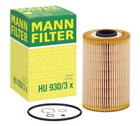 MANN-FILTER HU 930/3 x Oil Filter - for Cars + Transporters