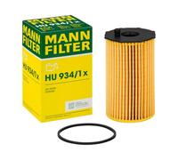 MANN-FILTER, HU 934/1 x Oil Filter | For Passenger Cars, Highest Filtration Performance, Engine Protection, High Quality Sealing, True OE Engineering