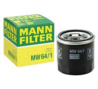 MANN-FILTER, MW 64/1 Oil Filter | For Motorcycles, Highest Filtration Performance, Engine Protection, High Quality Sealing, True OE Engineering