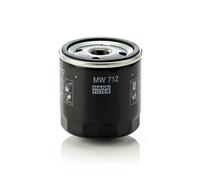 MANN Filter MW712 Oil Filter Spin-On 76mm Outer Diameter 79mm Height Replacement