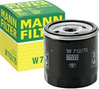 MANN-FILTER Oil Filter W 712/75, Premium in OE Quality, Single pack