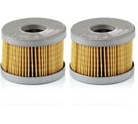 MANN-FILTER P 65/1 x Fuel Filter - for Cars + Transporters (Pack of 2)