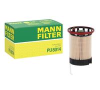 MANN-FILTER, PU 8014 Fuel Filter | For Passenger Cars, Fuel System Protection, Injector Protection, Clean Fuel Supply, True OE Engineering