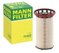 Mann Filter Fuel Filter PU8028 - fits VW T-ROC A11 1.6D/2.0D (2017) - Cross 5Q0127177/5Q127401C