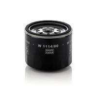 MANN-FILTER W 1114/80 Oil Filter - for Cars + Transporters