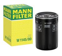 MANN-FILTER W 1145/80 Oil Filter - for Off-Highway Applications