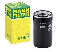 MANN-FILTER W 1160/6 Oil Filter Hydraulics filter - for Off-Highway Applications