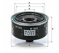 MANN-FILTER W 1323 Oil Filter for AGRALE,CHEVROLET,NISSAN,TROLLER,VW