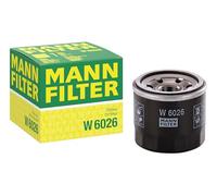 MANN-FILTER Oil filter Spin-on Filter W 6026 Engine oil filter SUZUKI,SWIFT V (AZ),IGNIS (MF),Celerio (LF)