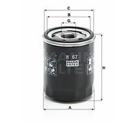 MANN-FILTER W 67 Oil Filter - for Cars + Transporters