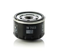 MANN-FILTER, W 7003 Oil Filter | For Passenger Cars, Highest Filtration Performance, Engine Protection, High Quality Sealing, True OE Engineering