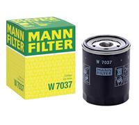 Mann Filter Oil Filter W 7037 – Spin-on – 102 mm – Fits Subaru Impreza / XV / Outback