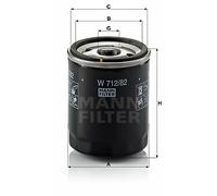 MANN-FILTER W 712/82 Oil Filter - for Cars + Transporters