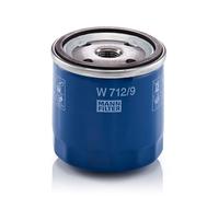 MANN-FILTER W 712/9 Oil Filter - for Cars + Transporters