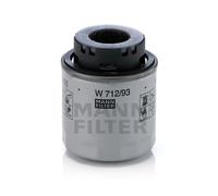 Oil Filter fits SEAT IBIZA 6J1, 6J5 1.4 09 to 10 Mann 03C115561B 03C115561J New