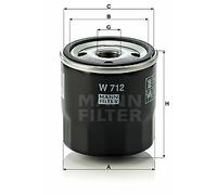 MANN-FILTER W 712 Oil filter