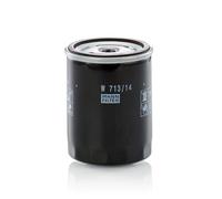 MANN-FILTER, W 713/14 Oil Filter | For Passenger Cars, Highest Filtration Performance, Engine Protection, High Quality Sealing, True OE Engineering