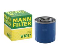 MANN Engine Oil Filter W 8017 - OE Quality - Fits Hyundai i30/i40/ix20/ix35/Santa Fe/Tucson/Kia