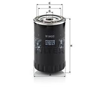 MANN-FILTER, W 840/2 Oil Filter | For Passenger Cars, Highest Filtration Performance, Engine Protection, High Quality Sealing, True OE Engineering