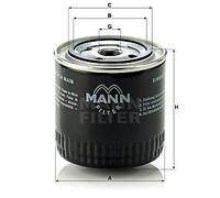 MANN W920/17 Oil Filter Service Replacement Fits Vauxhall Viceroy 2500