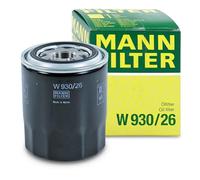 MANN-FILTER W 930/26 Oil Filter - CARS + TRANSPORTERS