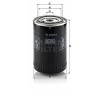 MANN-FILTER, W 940/44 Oil Filter | For Passenger Cars, Highest Filtration Performance, Engine Protection, High Quality Sealing, True OE Engineering