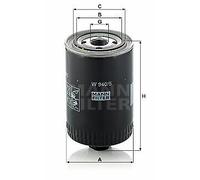 MANN-FILTER W 940/5 Filter, operating hydraulics for AGRALE,DEUTZ-FAHR,FENDT