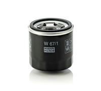 MANN Filter W67/1 Oil Filter Replacement For Nissan Murano 3.5 V6 ALL MODE 4x4-i