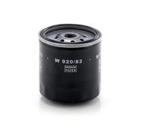 Oil filter Spin-on Filter W 920/82 MANN-FILTER for ISUZU OPEL