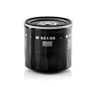 MANN-FILTER Oil filter W 921/80 M20x1.5 with one anti-return valve Spin-on Filter